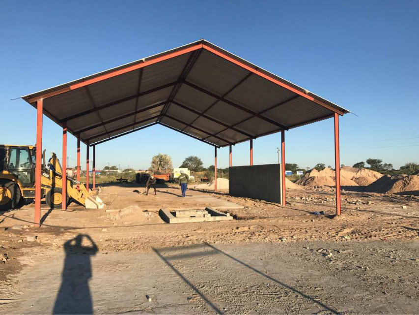纳米比亚QTY6-15 block machine in Namibia (13)