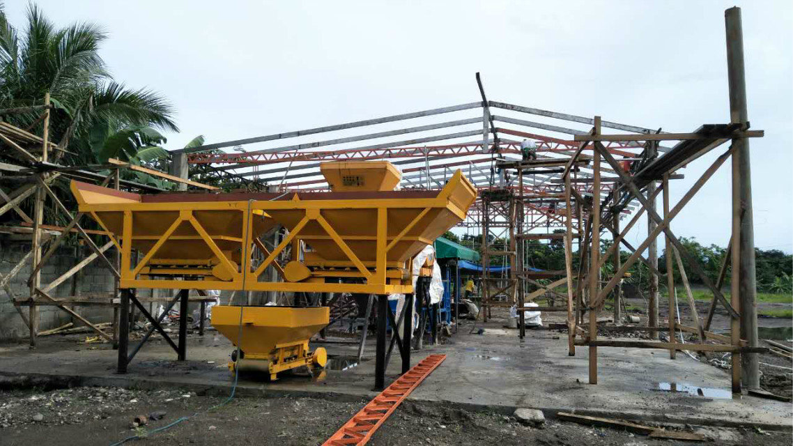 Máquina do bloco QTY4-15 em Filipinas (16)
