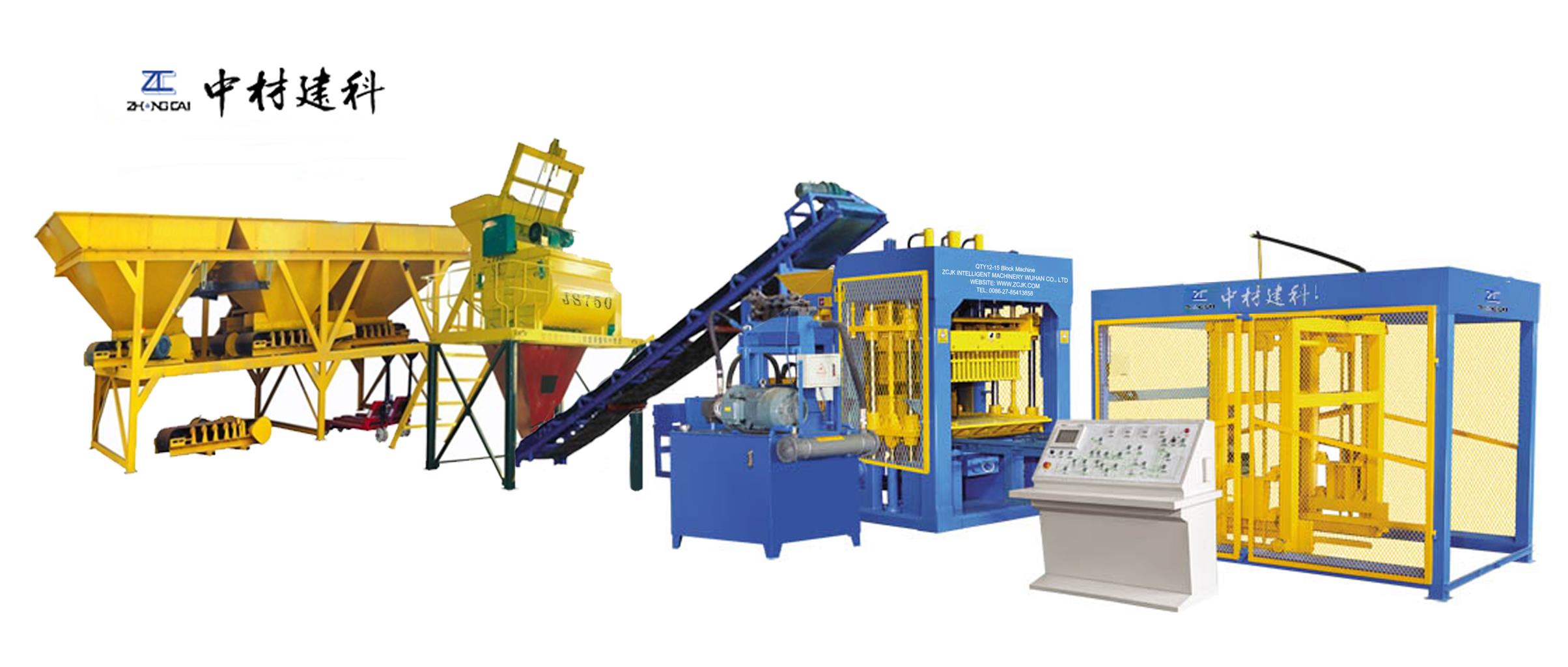 QTY12-15 Block Machine