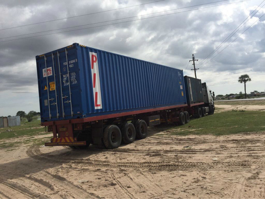 纳米比亚QTY6-15 block machine in Namibia (6)