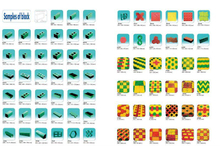 ZCJK Block &amp; amostras de Brick