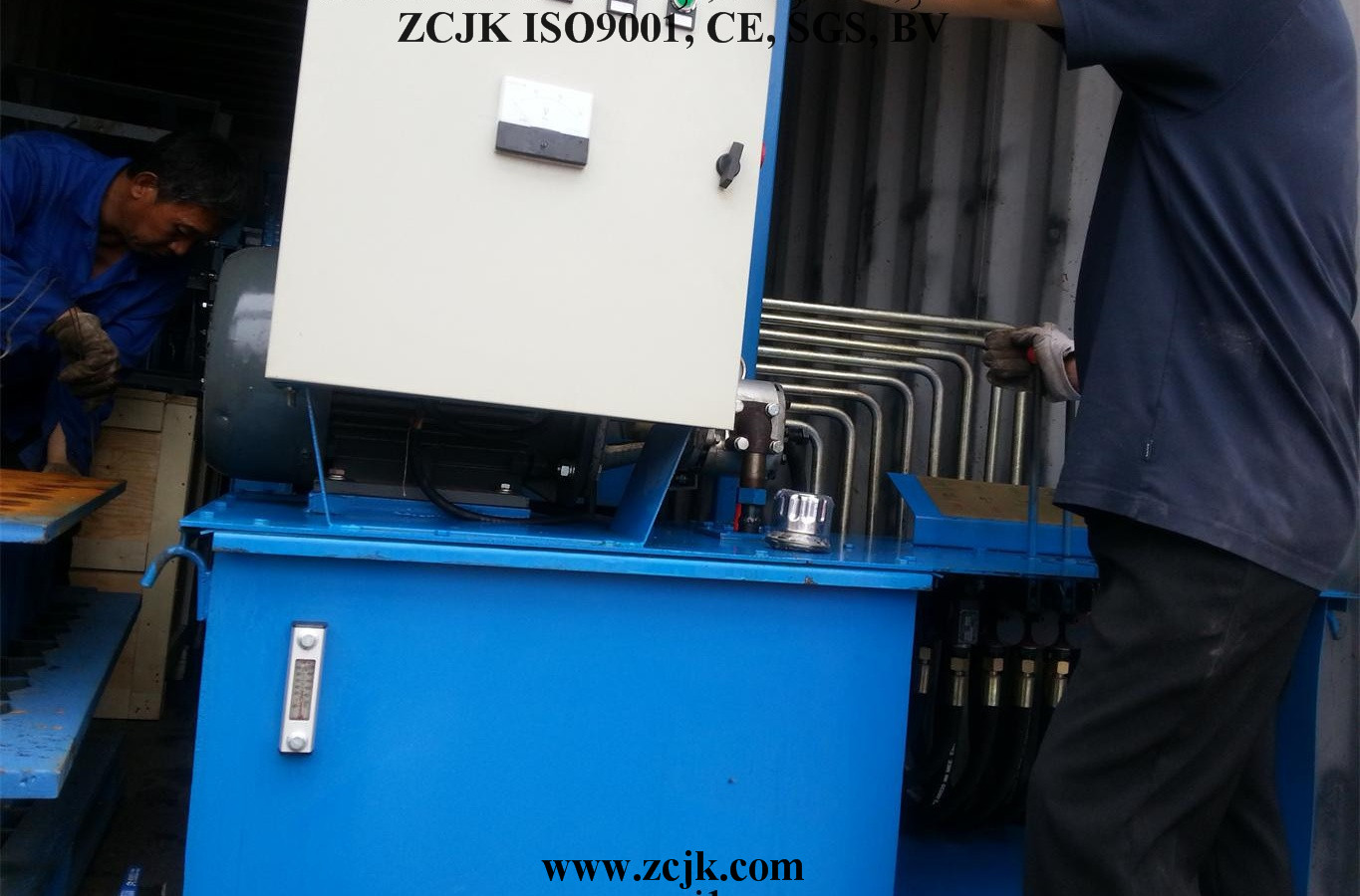 Máquina de fatura de tijolo de Bhutan ZCJK 4-20A (3)