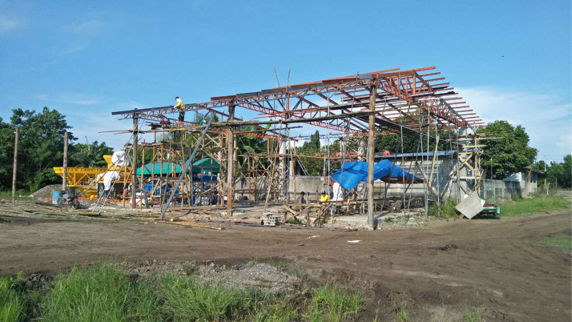 Máquina do bloco QTY4-15 em Filipinas (17)
