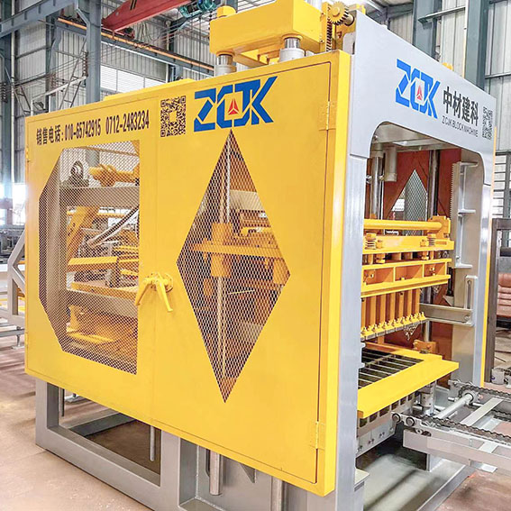 Máquina de blocos ZCJK QTY6-15 para fazer blocos de cimento