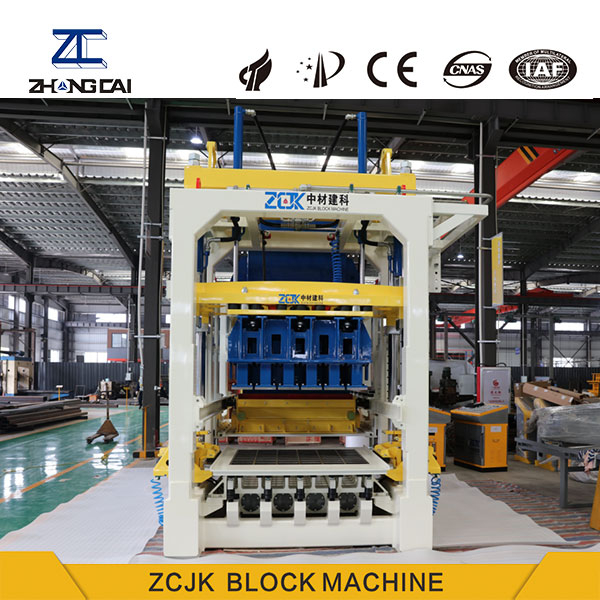 Máquina de tijolos vazados totalmente automática ZC1500: Aumentar a produtividade com tecnologia inteligente